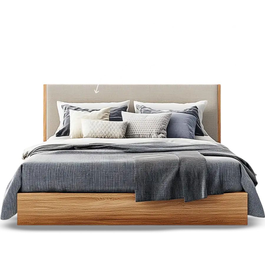 Cabeceiras elegantes e com conforto em Taubaté